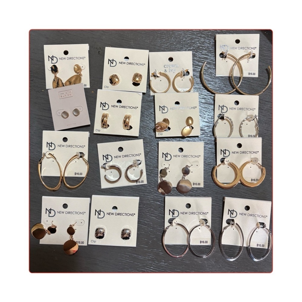 New Directions Mixed Metal Earring Collection